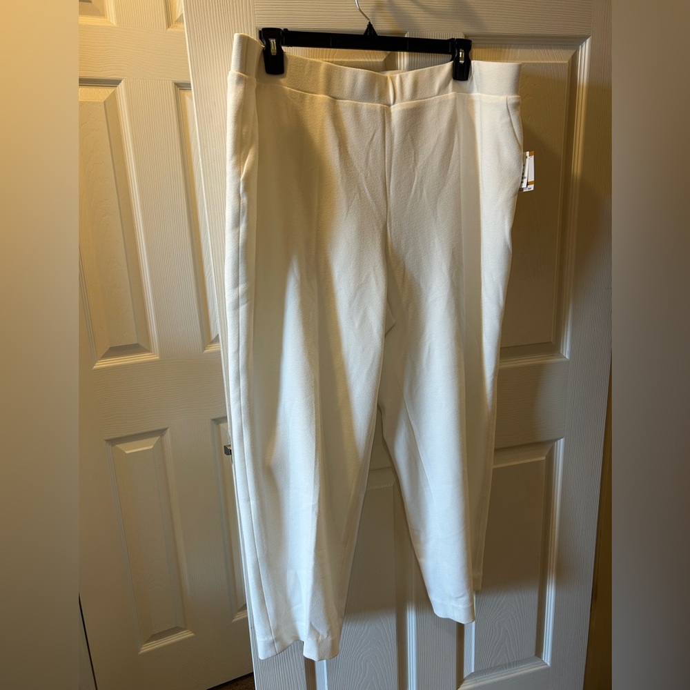 Elegant White Women's Pants